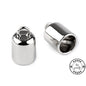 Screw cap with screw, set 2pcs, Ø9mm, nickel