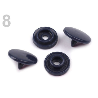 Capse plastic, 10mm, 50 perechi/set