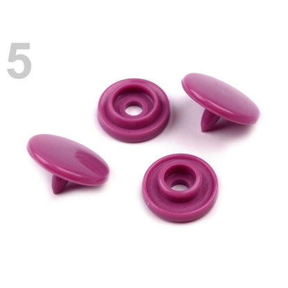 Capse plastic, 10mm, 50 perechi/set