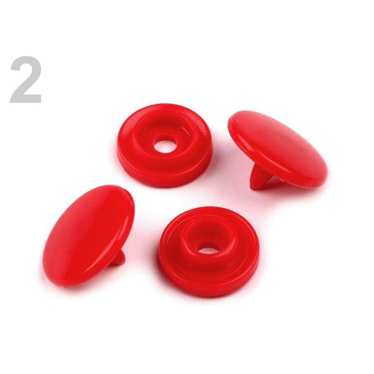 Capse plastic, 10mm, 50 perechi/set