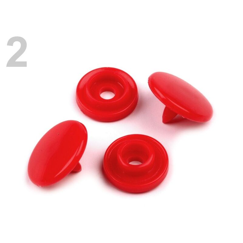 Capse plastic, 12mm, 50 perechi/set - Image 1