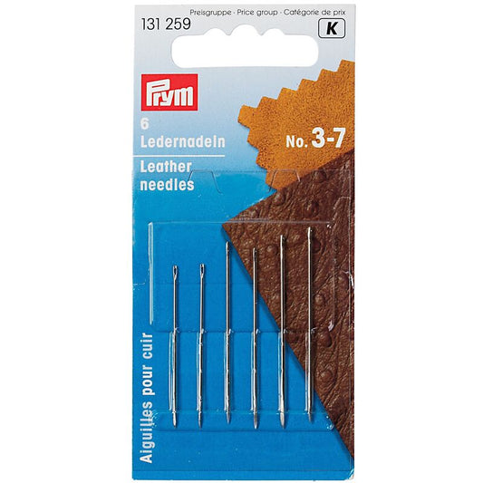 Ace speciale pentru piele, PRYM, No. 3-7, 6 buc/set