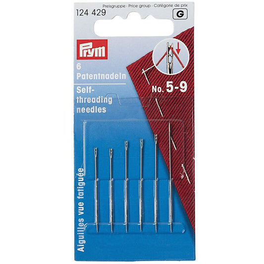 Sewing needles for low vision, PRYM, 6 pcs/set