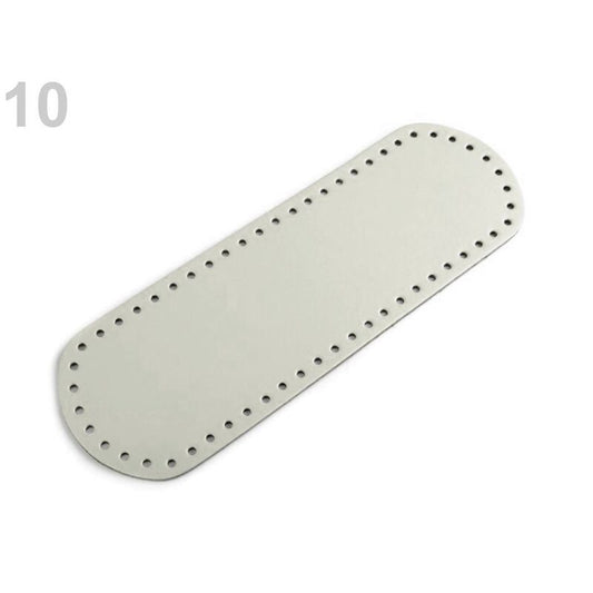 Fund geanta piele ecologica, Made in Italy, 10x30cm, rosu inchis