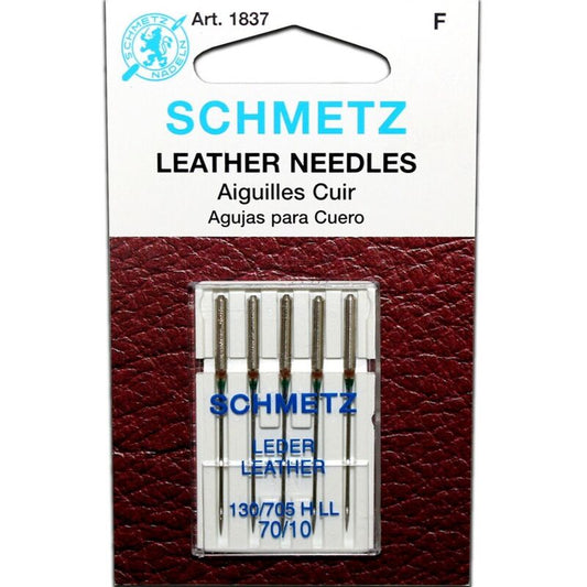 Needle SCHMETZ Leather, for leather, 70/10, 130/705 HLL