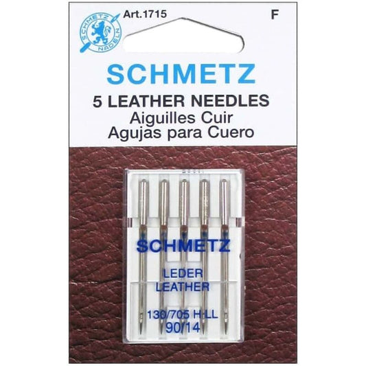 Needle SCHMETZ Leather, for leather, 70/10, 130/705 HLL