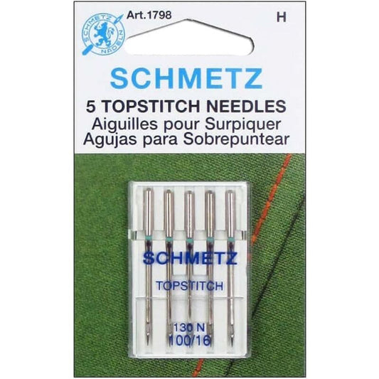 Set ace Schmetz TopStitch, pentru ate groase