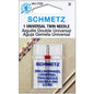 Schmetz universal double needle, 2mm/80, 130/705H ZWI ZWI