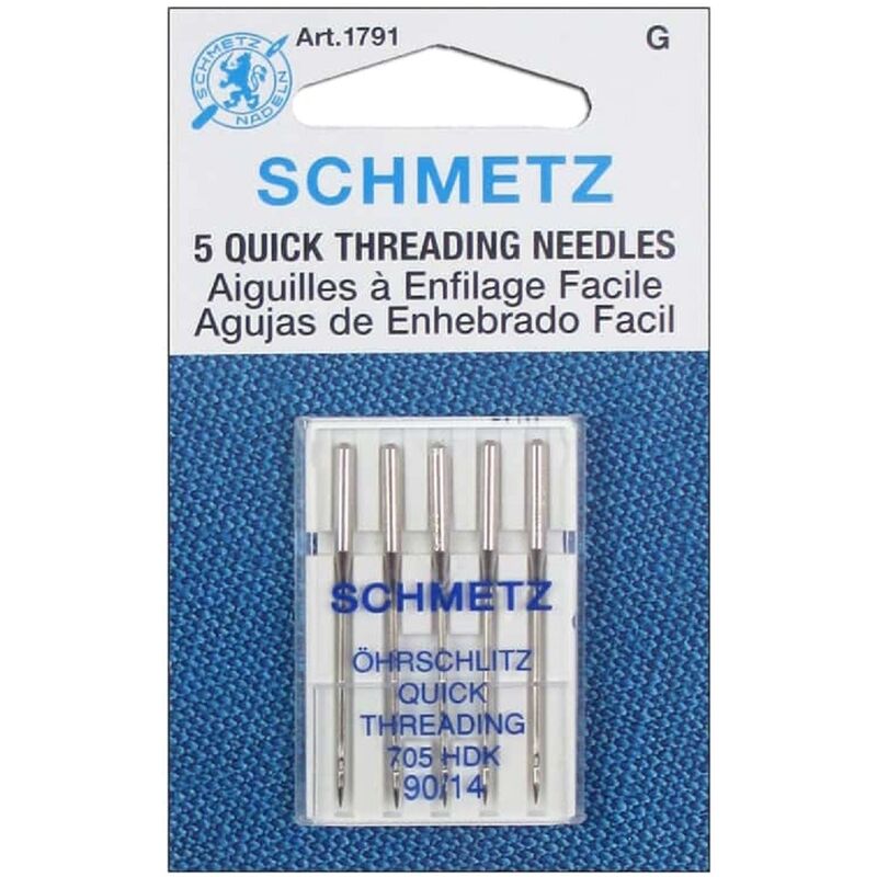  Ace cu înfirare ușoară, Schmetz, 90/14, 5buc/set