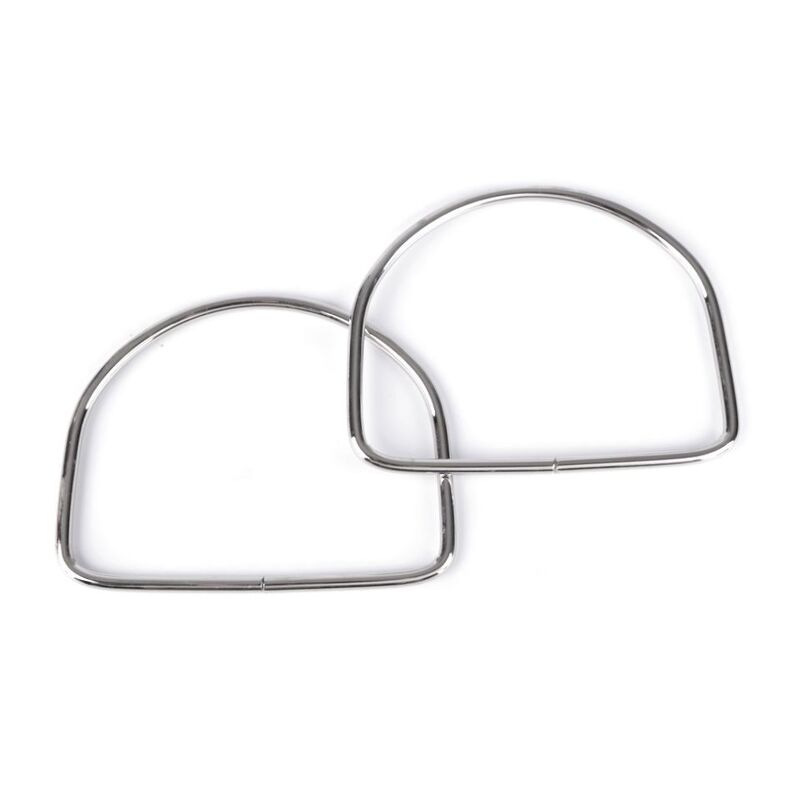 Mânere metalice pentru genti, 10x13cm, pereche