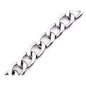 Flat metal chain for bags, 1m, without fastening system - 780911
