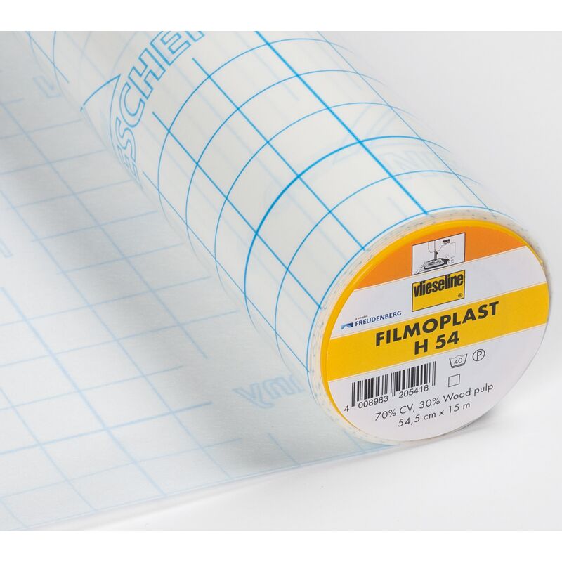 Vlieseline Filmoplast H54, self-adhesive embroidery insert, 54,5cm wide, price/0.5m