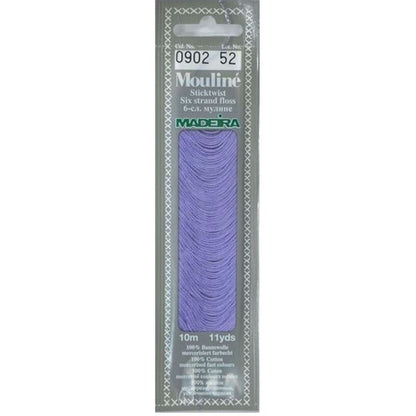 Cotton embroidery thread Mouline Madeira - 0101 - light cream