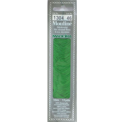 Cotton embroidery thread Mouline Madeira - 0101 - light cream