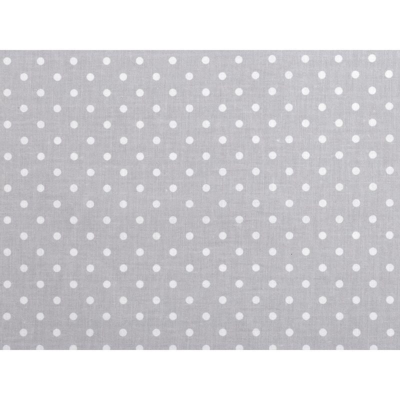 Material bumbac, buline 3mm, gri deschis, 160cm, 0.5m/buc