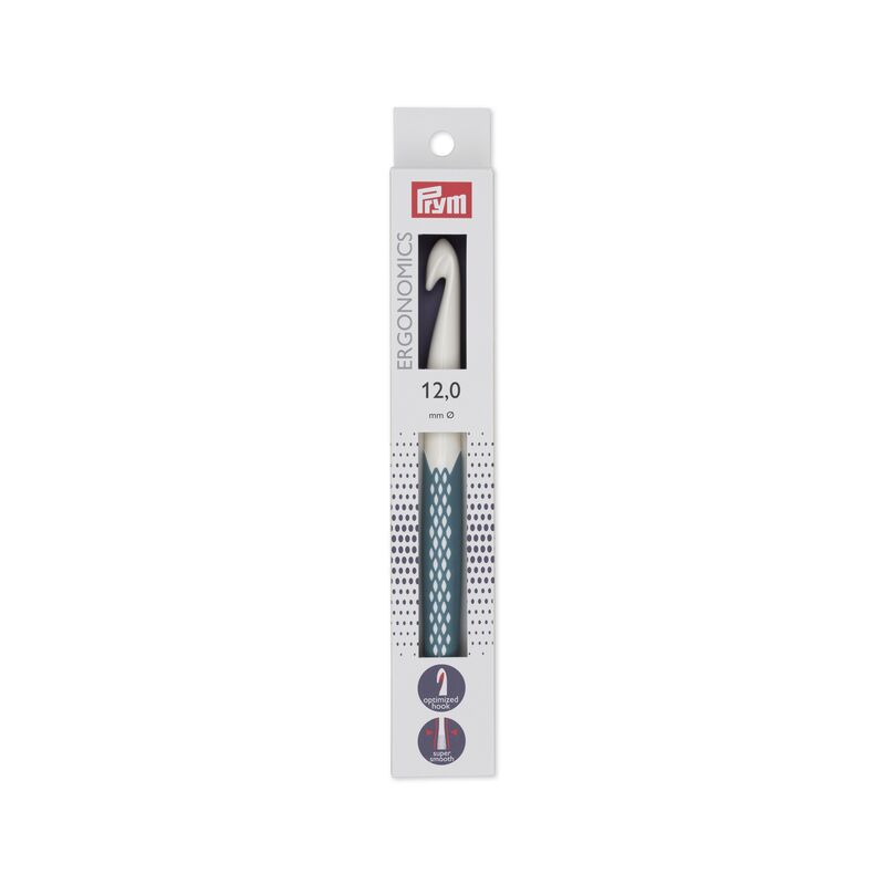 Ergonomic hook, PRYM, 7mm/17cm