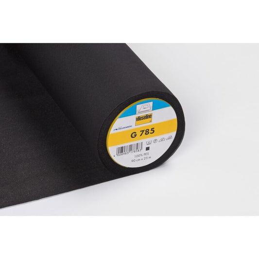 G785 insert / inlay, black - 90cm wide - price per 0.5m