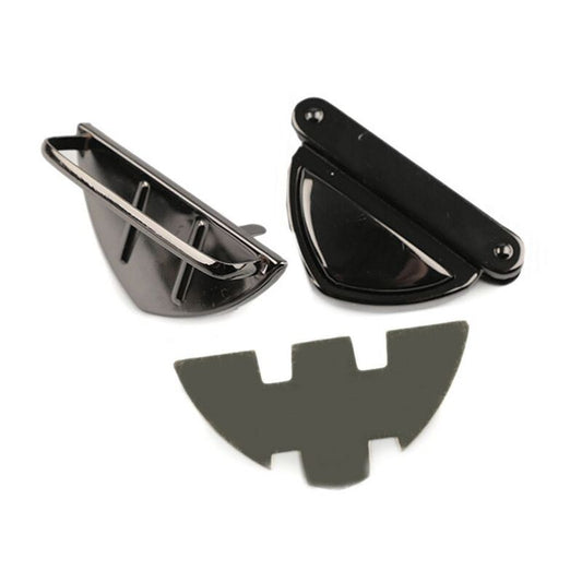 Închizator poșete, 25x50mm, metalic, triunghi