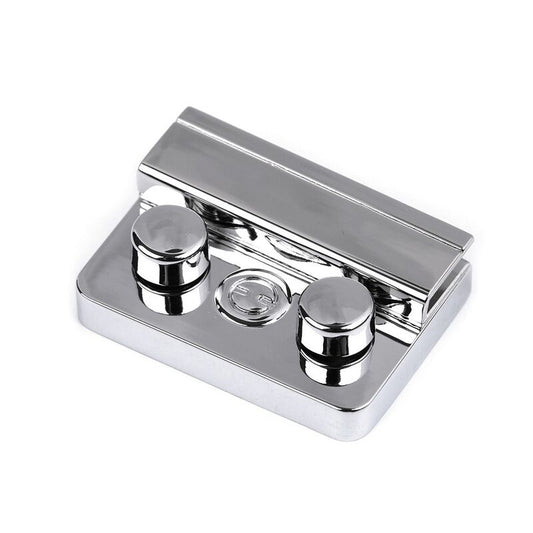 Purse/bag opener, 32x46mm, metal, 790503, nickel plated