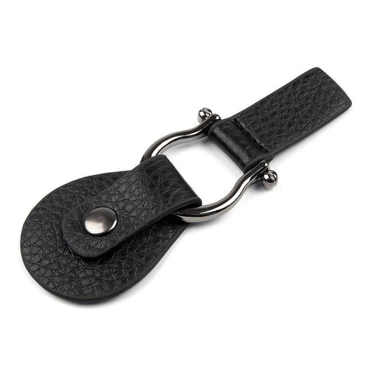 Inchizator piele ecologica decorativa, 4.2x11.5mm