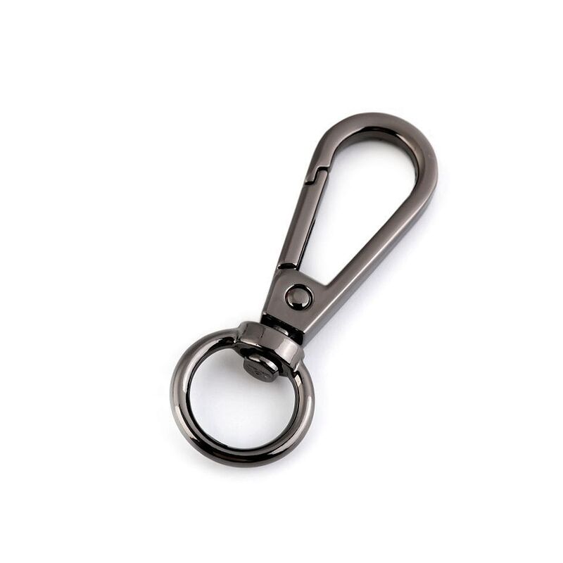 Metal carbine, 12mm, set 2pcs, 750949, black