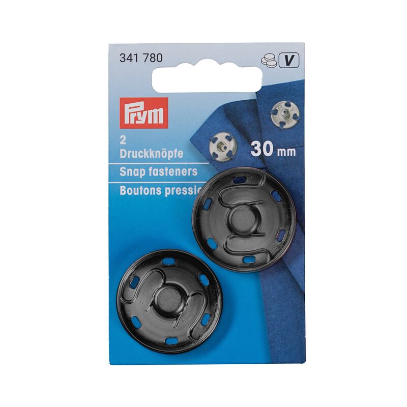 Capse de cusut, PRYM, 30mm, 2 buc/set - Image 2