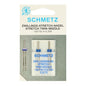 Două ace Stretch duble, Schmetz, 2.5mm, 75