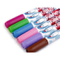 Set markere permanente pt textile, impermeabile, 6 buc - Image 1