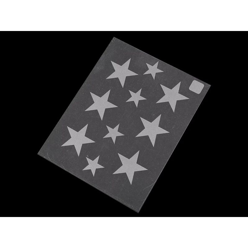 Petice termoadezive reflectorizante, gri