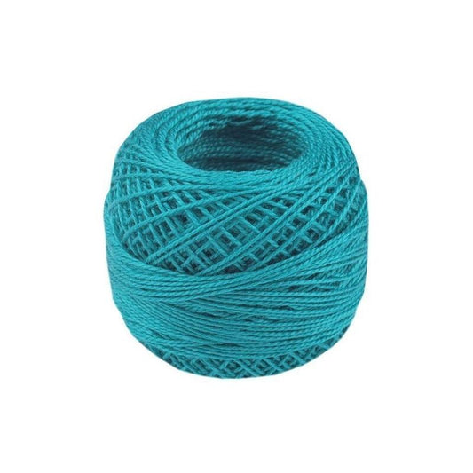 Ață cotton perle Nitarna pentru brodat și croșetat, 10g, 85m