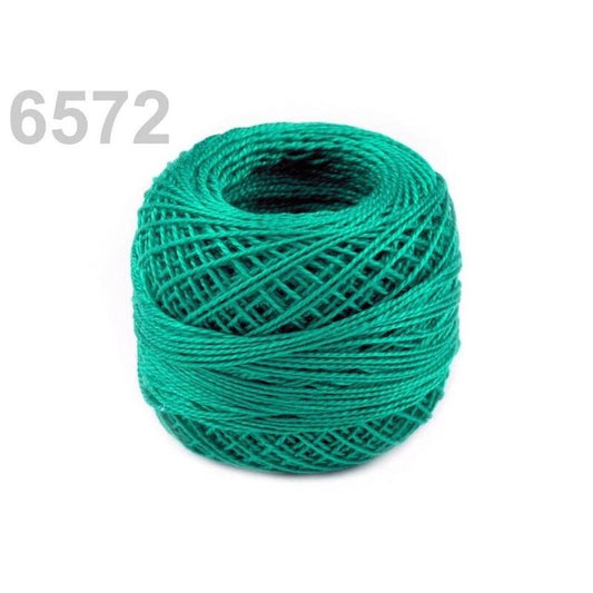 Ață cotton perle Nitarna pentru brodat și croșetat, 10g, 85m - Image 4