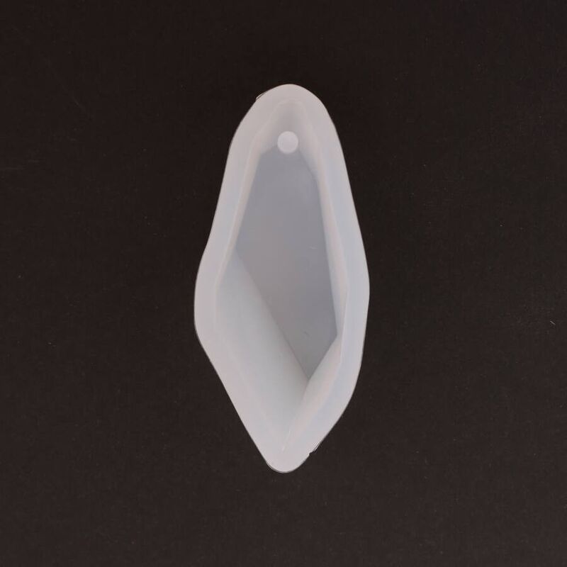 Silicone mold for glass resin