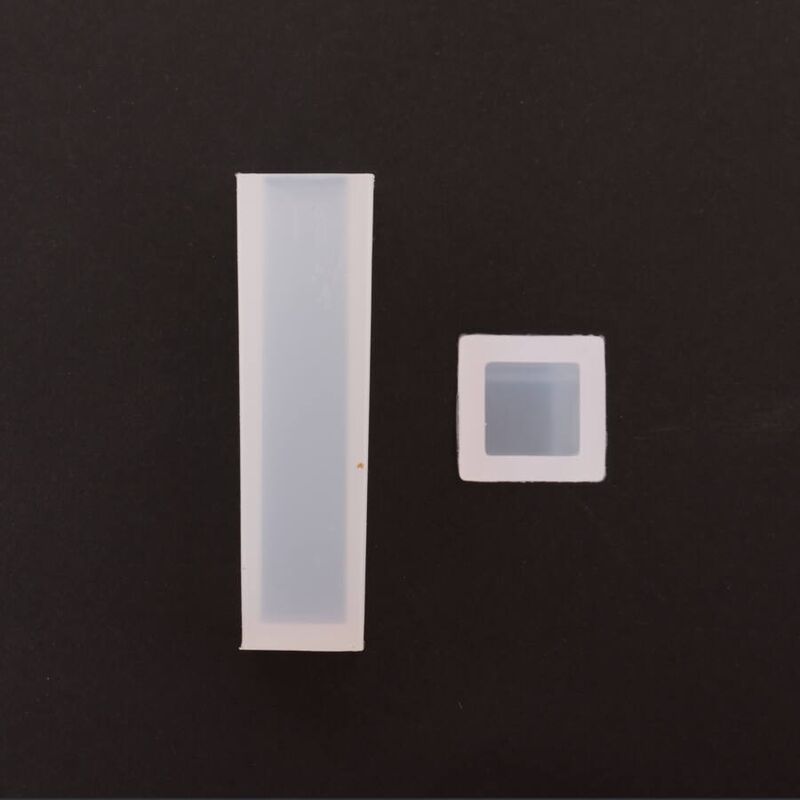 Silicone mold for glass resin