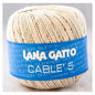 Fir de croșetat Lana Gatto, Cable 5 din bumbac, 50g
