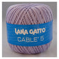 Fir de croșetat Lana Gatto, Cable 5 din bumbac, 50g