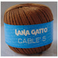 Fir de croșetat Lana Gatto, Cable 5 din bumbac, 50g