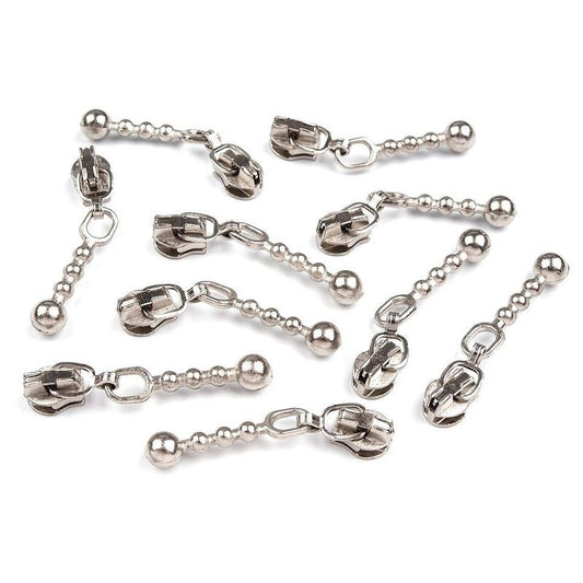 Slider zipper, spiral, scalloped, 1 pc