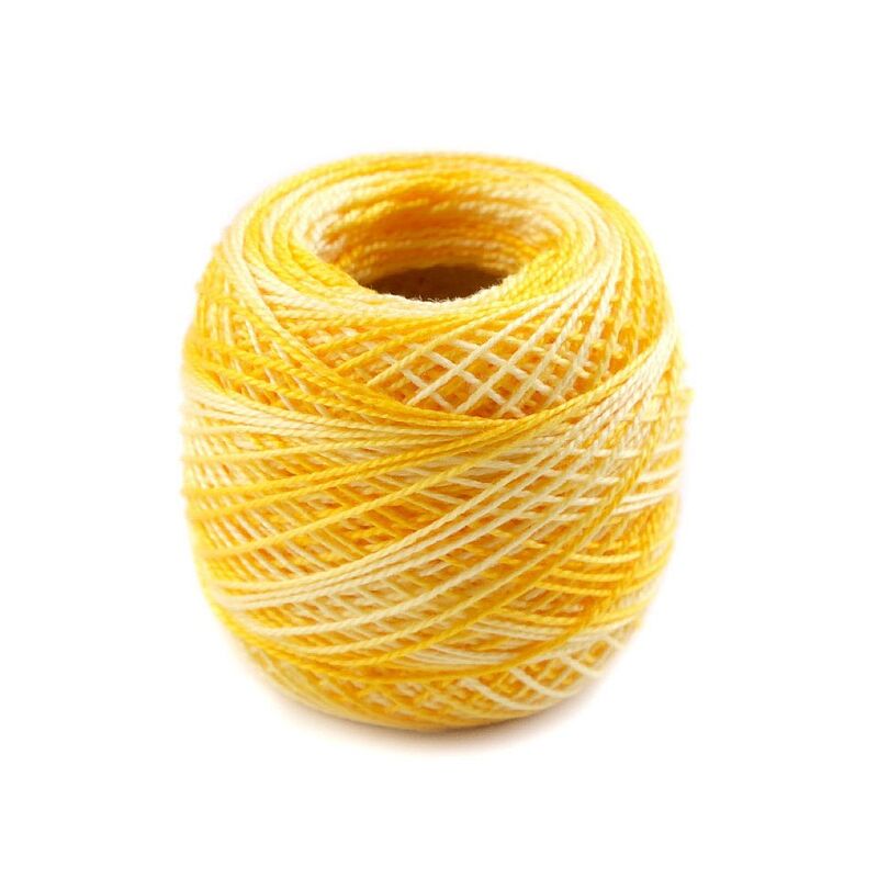 Nitarna cotton perle thread for embroidery and crochet degrade