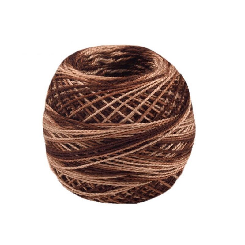 Nitarna cotton perle thread for embroidery and crochet degrade