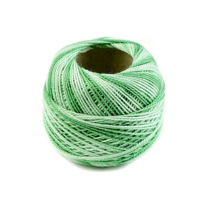 Nitarna cotton perle thread for embroidery and crochet degrade