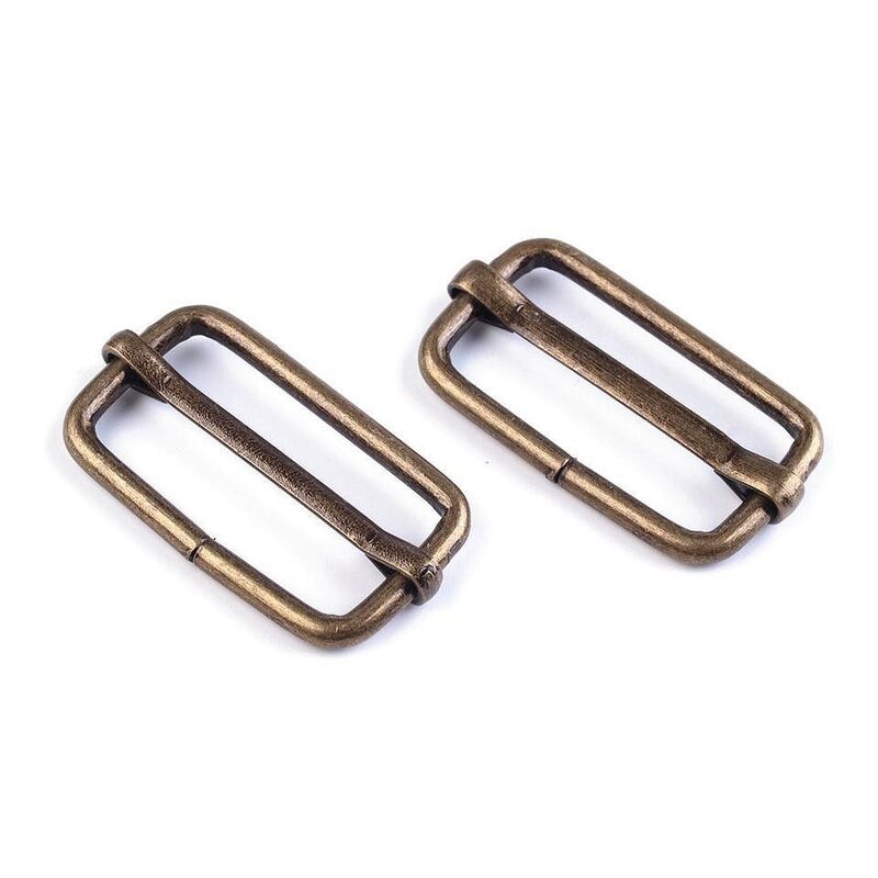 Cataramă dreptunghiulară mobilă, 25mm, 10buc/set