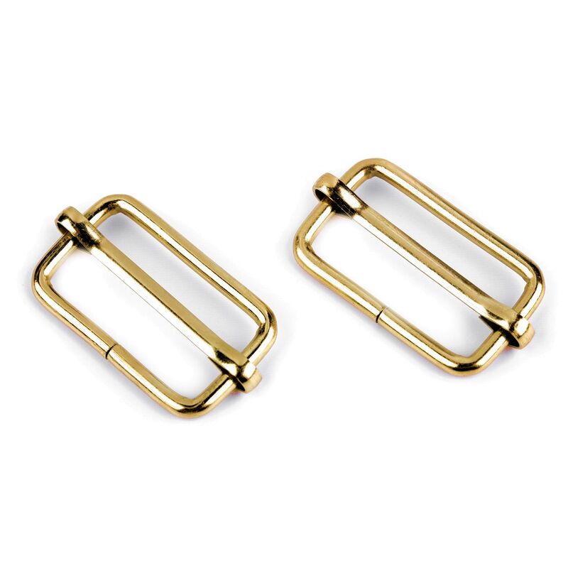 Cataramă dreptunghiulară mobilă, 25mm, 10buc/set