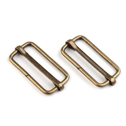Cataramă dreptunghiulară mobilă, 15x33mm, 10 buc/set