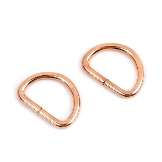 Simple D-ring 20 mm, 10pcs/set