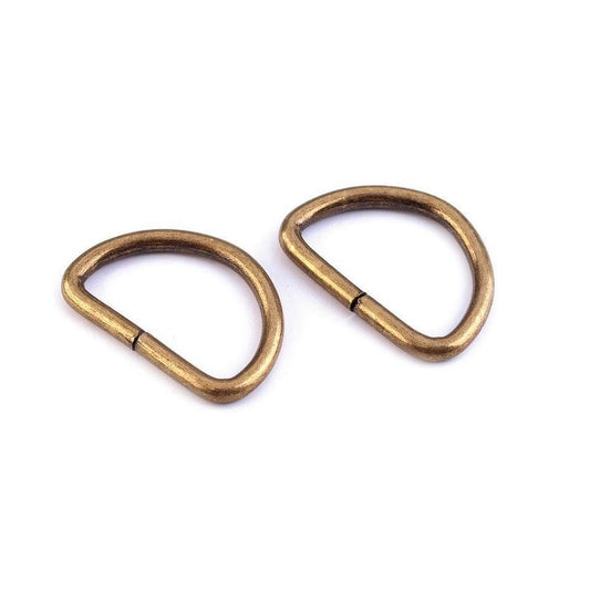 Ring D plain D 25 mm, 5pcs/set