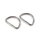 Ring D plain D 25 mm, 5pcs/set