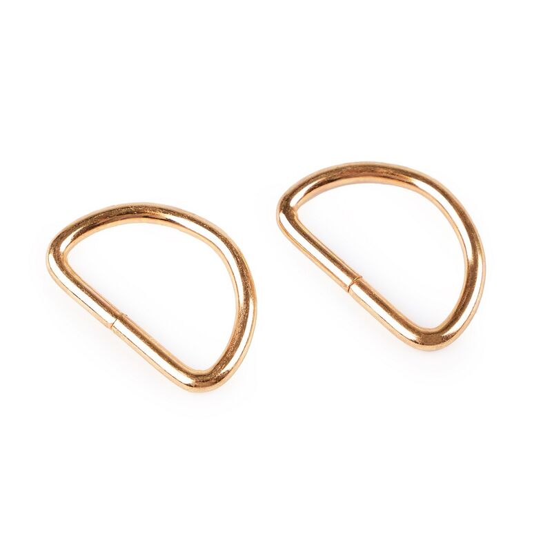 Ring D plain D 25 mm, 5pcs/set