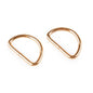 Ring D plain D 25 mm, 5pcs/set