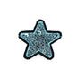 Aplicație termoadezivă stea cu paiete, diferite culori