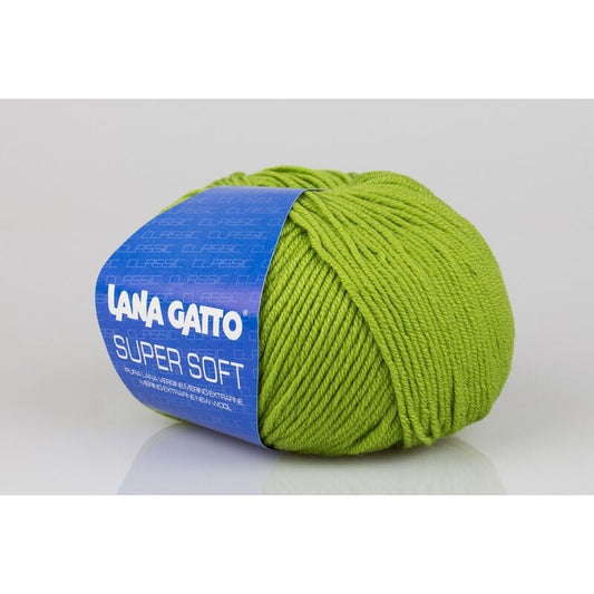 Fir de tricotat Lana Gatto, Super Soft, lână merinos extrafin